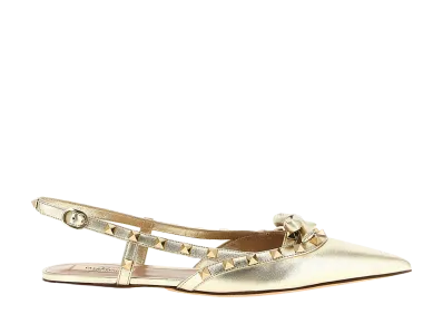 Valentino Garavani Women's rockstud Slingback "White"