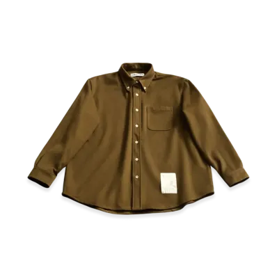 OUR LEGACY Work Shop Shirt "Khaki Wool"