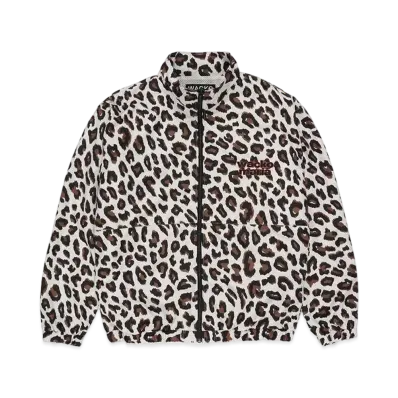 WACKO MARIA Leopard Track Jacket "Ivory"