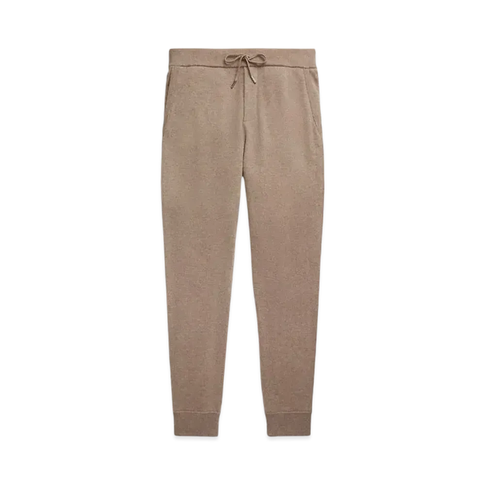 Polo Ralph Lauren Knit Wool Cashmere Jogger Pants "Brown"