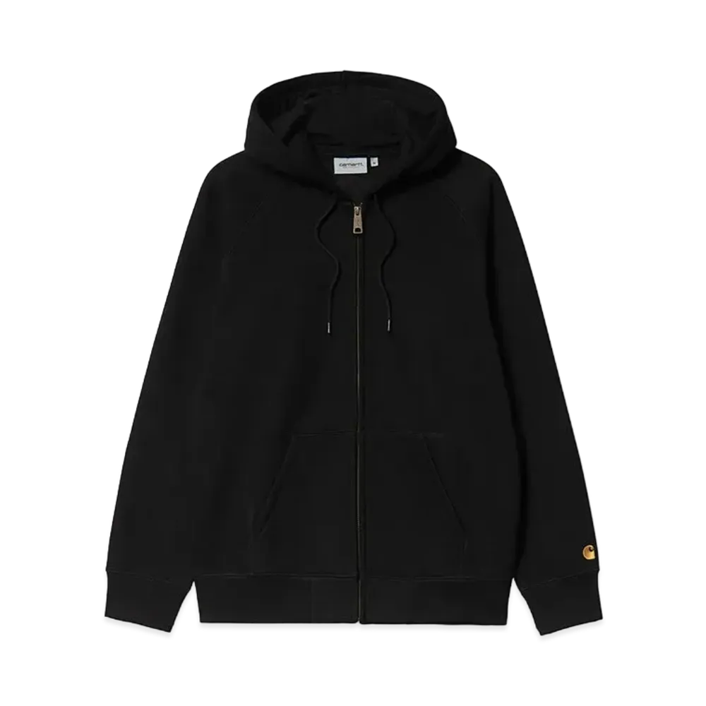 Carhartt WIP Hooded Chase Jacket 'Black/Gold"