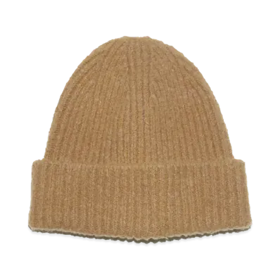 Acne Studios Wool Blend Beanie "Camel Brown"