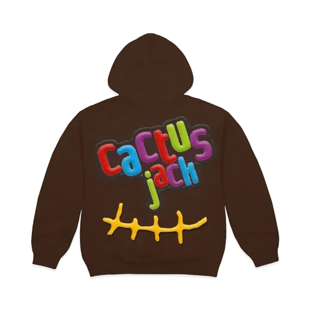 Travis Scott Cactus Jack x McDonald's Cj Smile Hoodie "Brown"