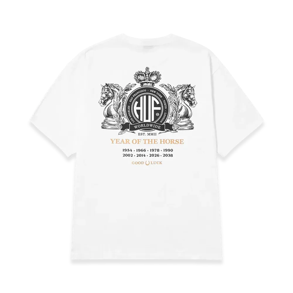 HUF Year Of The Horse Tee "White"