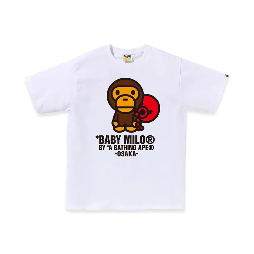 A BATHING APE Osaka Exclusive Baby Milo Friends Osaka Tee "White"
