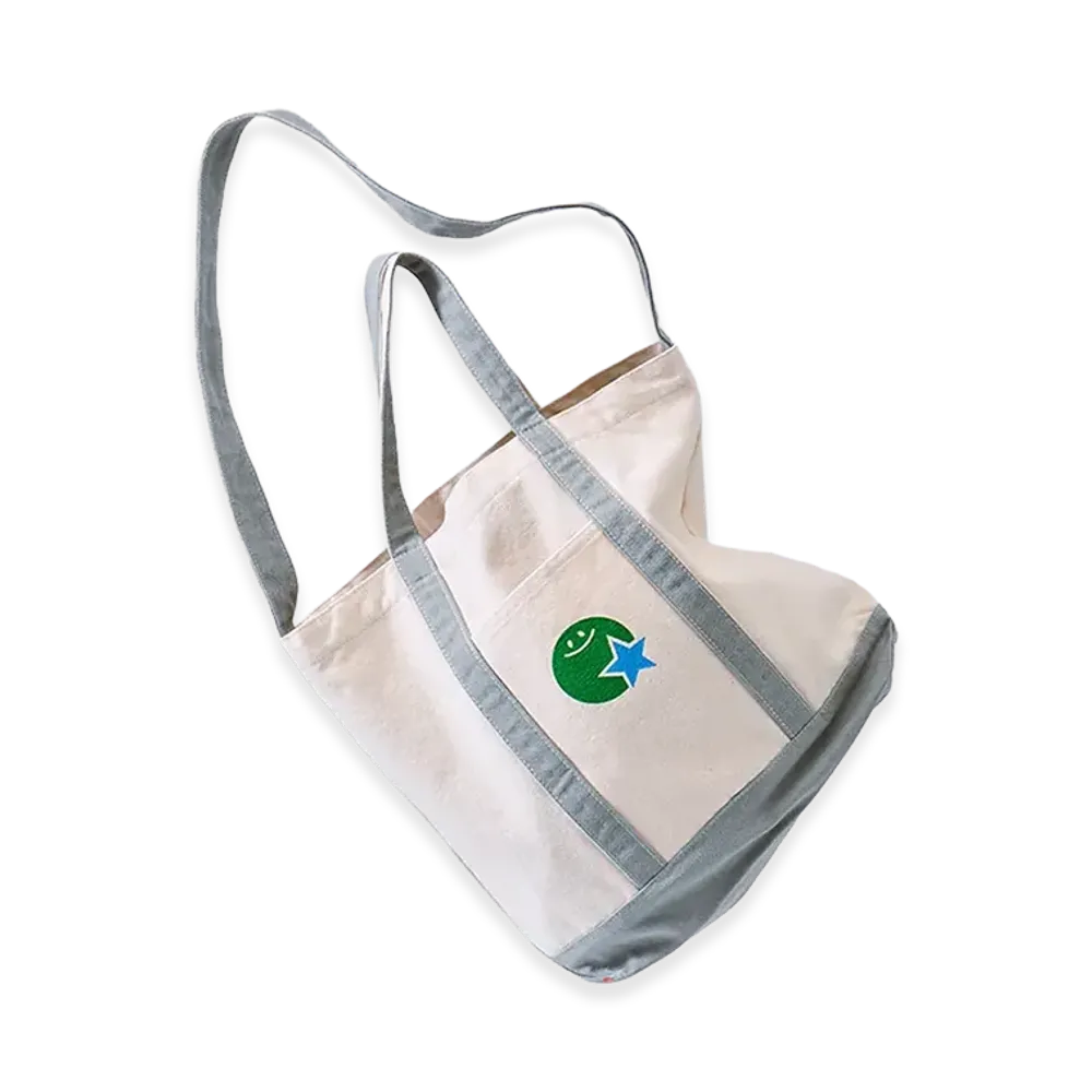 FamilyMart Convenience Wear x NIGO Tote Bag Sun and Star "Ivory"
