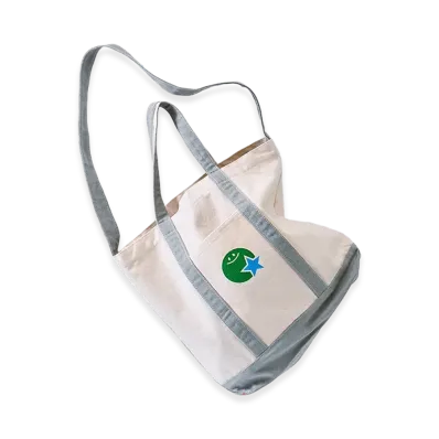 FamilyMart Convenience Wear x NIGO Tote Bag Sun and Star "Ivory"