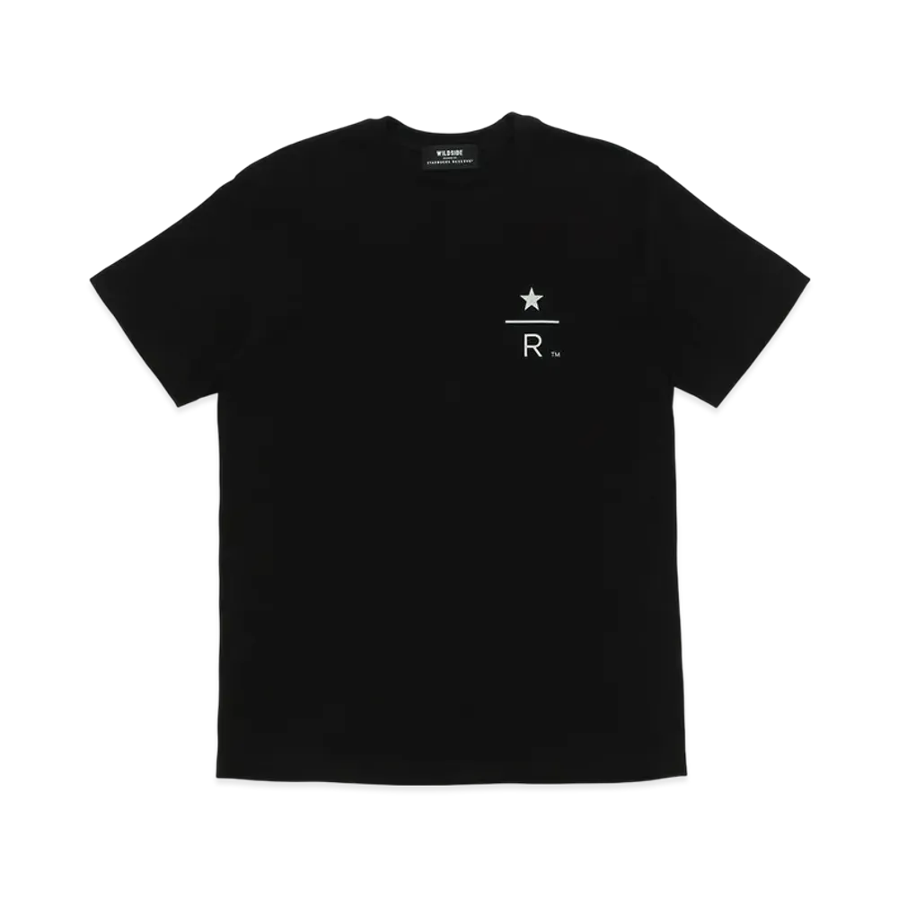 STARBUCKS x WILDSIDE Yohji Yamamoto Reserve T-shirt Tiger (back print) "Black"