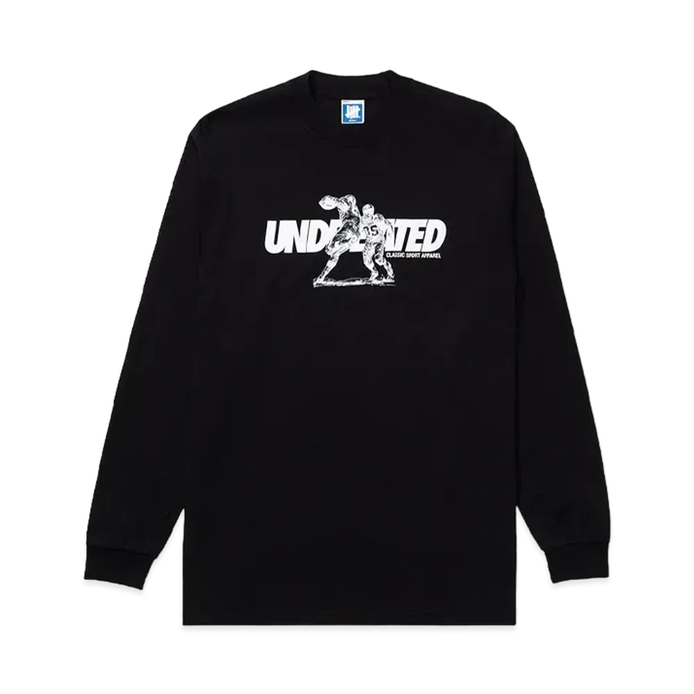 UNDEFEATED RIGER TACKLE L/S TEE - 80269 "Black"