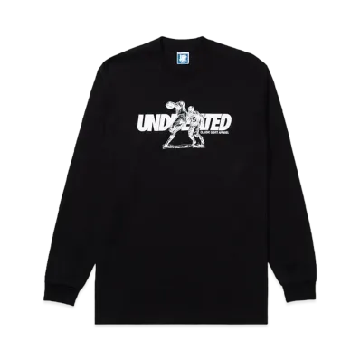 UNDEFEATED RIGER TACKLE L/S TEE - 80269 "Black"