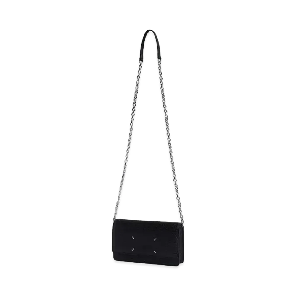 Maison Margiela WALLET ON CHAIN MEDIUM "BLACK"