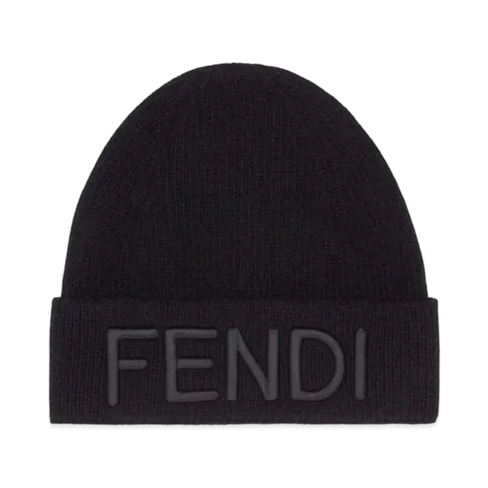 FENDI Beanie Wool "Black"