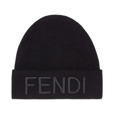 FENDI Beanie Wool "Black"