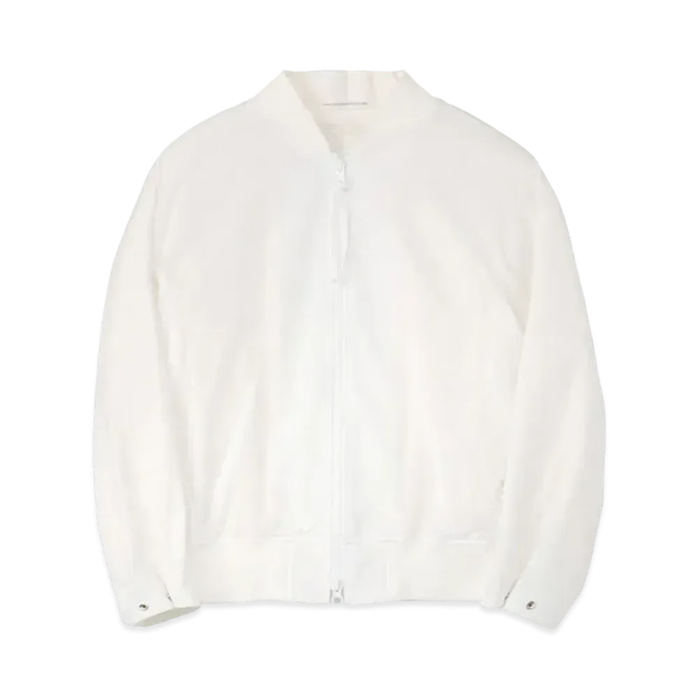 Yohji Yamamoto Y's BROAD QUILTING SHORT BLOUSON "White"