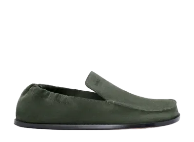 LOEWE Flex Loafer in Suede "Sage"