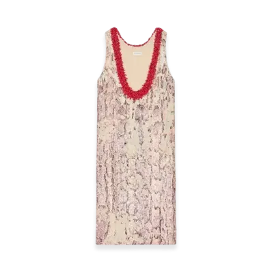 DRIES VAN NOTEN Women's Embellished Dress "Lilac"
