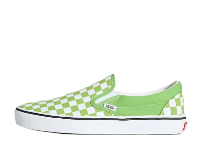 Vans Classic Slip-On Checkerboard "Green"
