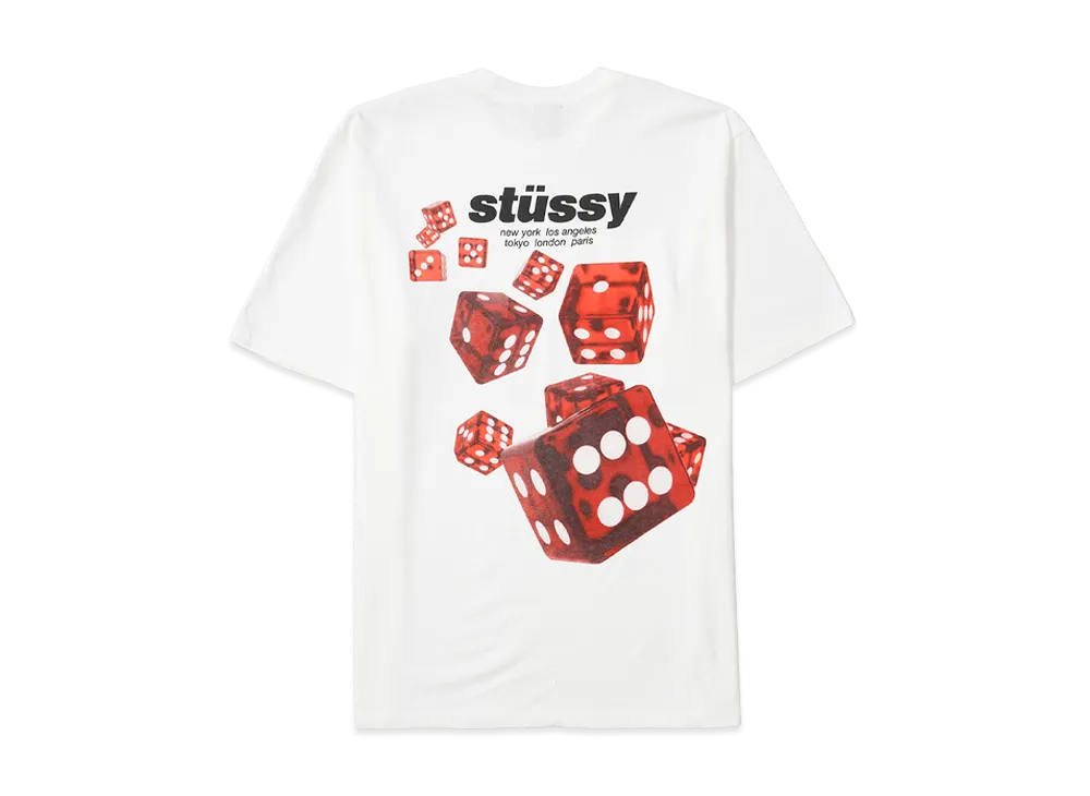 Stussy Rollers Tee "White"