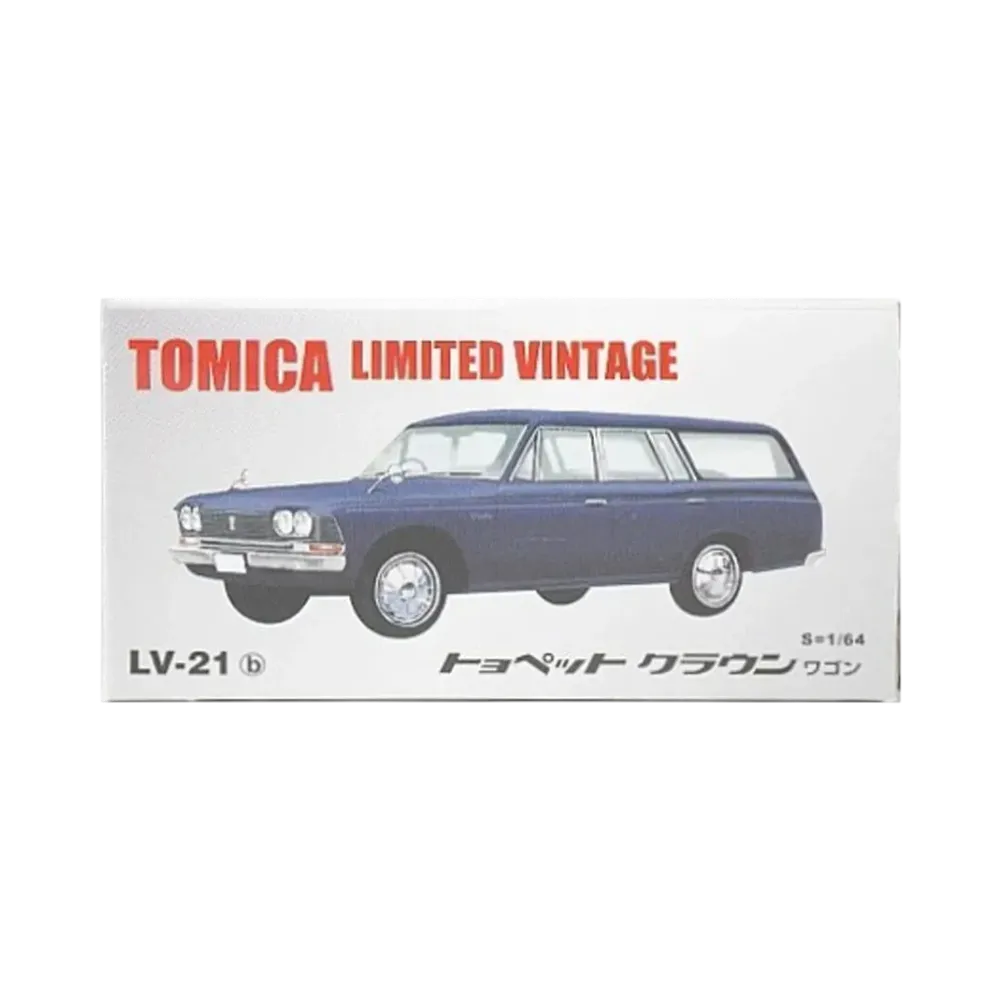 TOMYTEC "TOMICA LIMITED VINTAGE" 1/64 LV-21b Toyopet Crown Wagon
