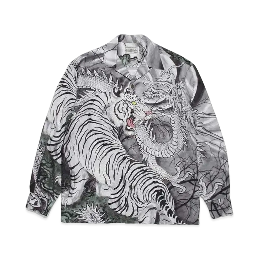 WACKO MARIA TIM LEHI / Hawaiian Shirt #1 "Mono"
