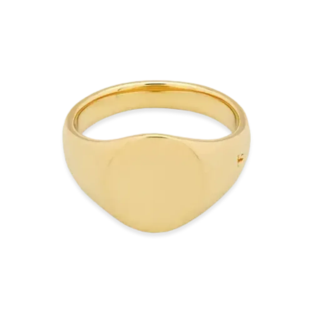 TOMWOOD Mini Signet Oval "Gold"