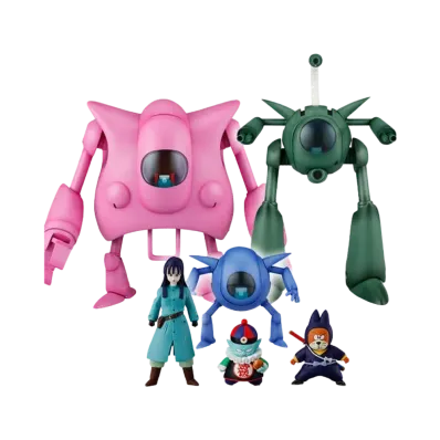 BANDAI "HG DRAGON BALL Z" -DRAGON BALL Z- Complete Set Of Pilaf Gang
