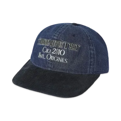 thisisneverthat Originals Denim Cap "Blue"