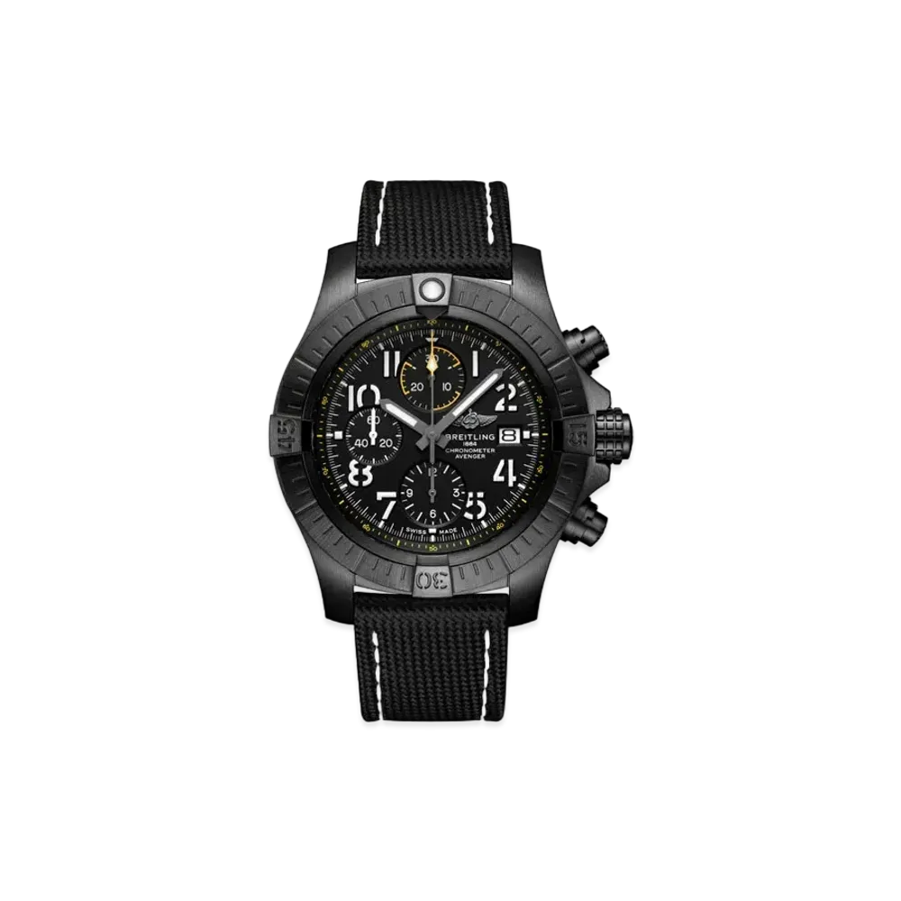 BREITLING AVENGER CHRONOGRAPH 45 NIGHT MISSION "Black"