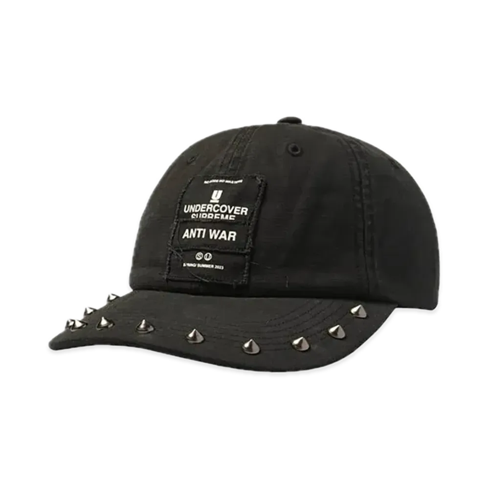 Supreme x UNDERCOVER Studded 6-Panel "Black"