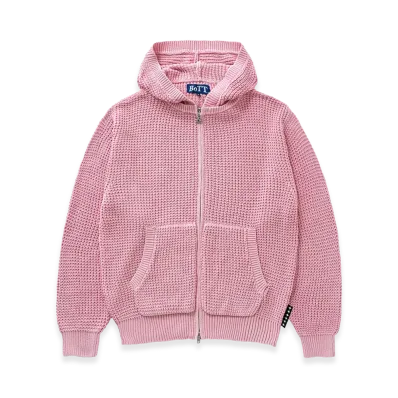 BoTT Knit Zip Hoodie "Pink"