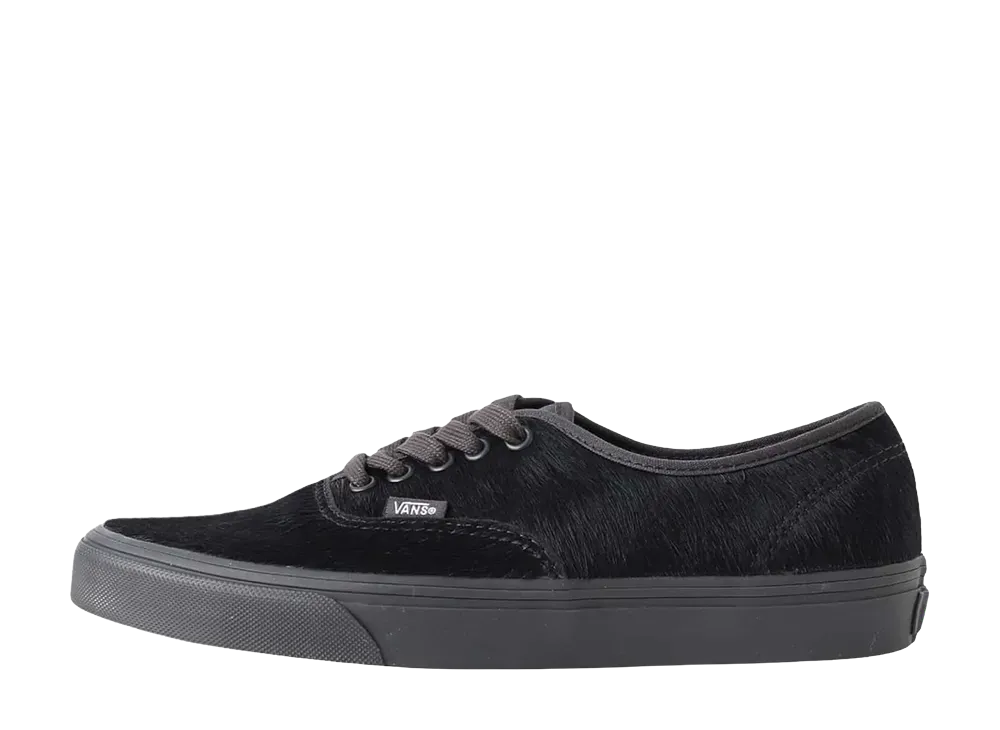 Vans Authentic Pony Hair "Black" (RHC Ron Herman Exclusive)
