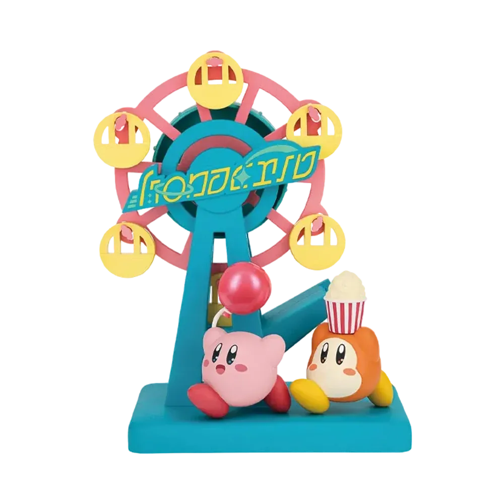 BANDAI "Ichiban Kuji" -Kirby WELCOME TO THE NEW PARK!- A Prize Twirling Ferris Wheel*Tape Cutter