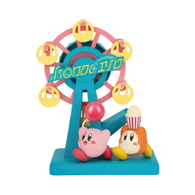 BANDAI "Ichiban Kuji" -Kirby WELCOME TO THE NEW PARK!- A Prize Twirling Ferris Wheel*Tape Cutter