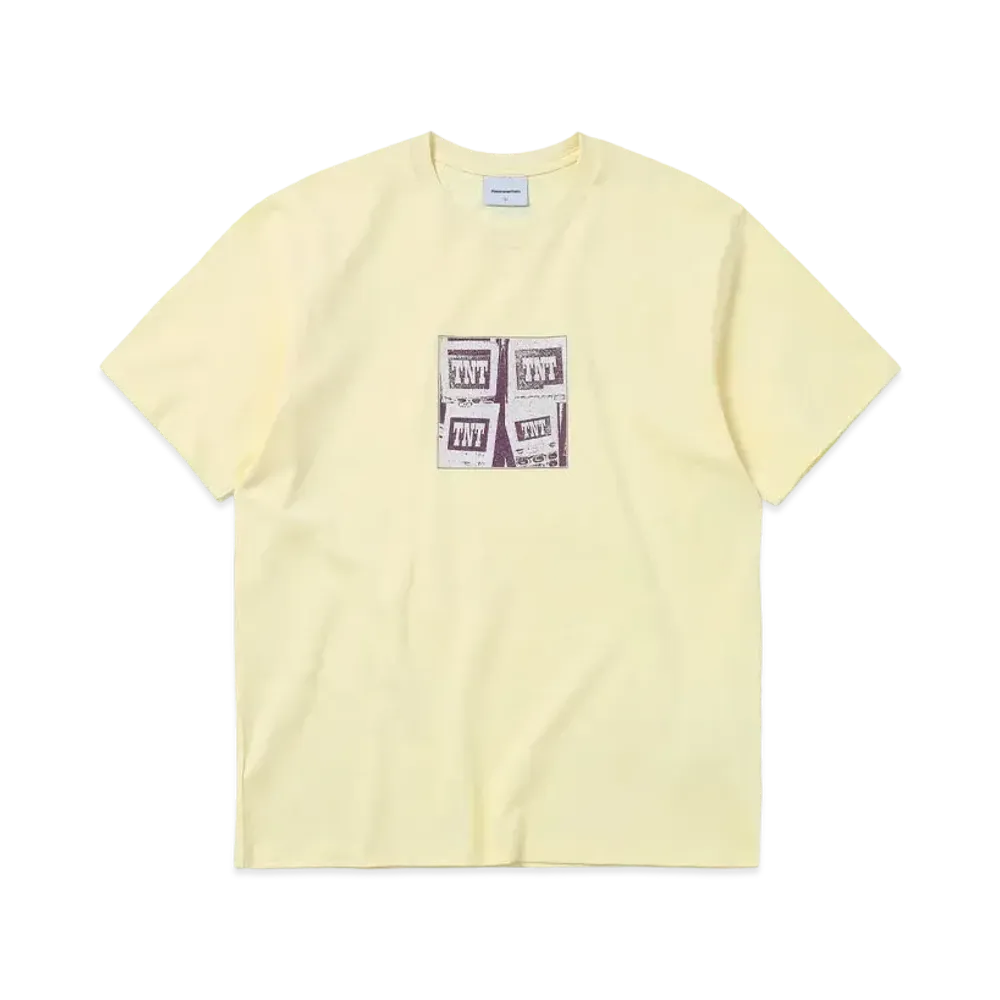 thisisneverthat TNT Phone Tee "Pale Lemon"