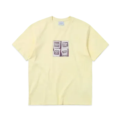thisisneverthat TNT Phone Tee "Pale Lemon"