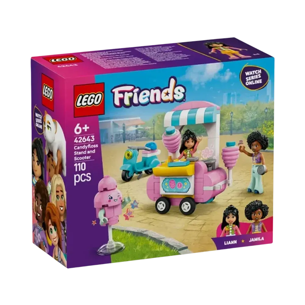 LEGO Friends "Cotton Candy Stand and Scooter" [42643]