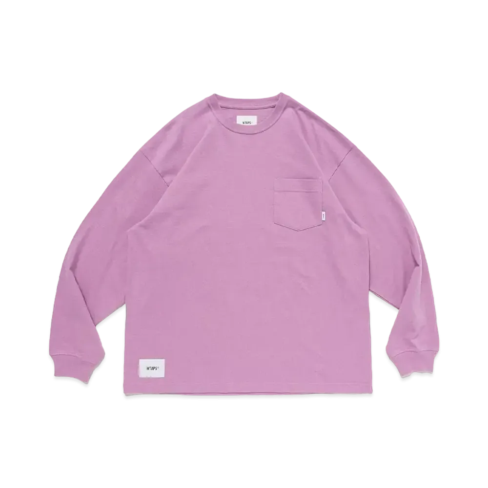 WTAPS OBJ 01 / LS / Cotton. PRTC "Purple"