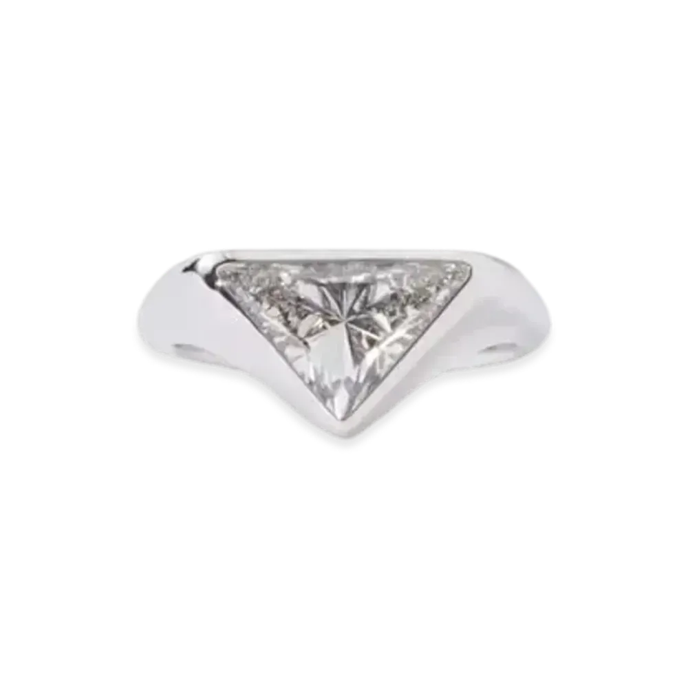 PRADA Eternal Gold Ring in White Gold with Laboratory-Grown Diamond