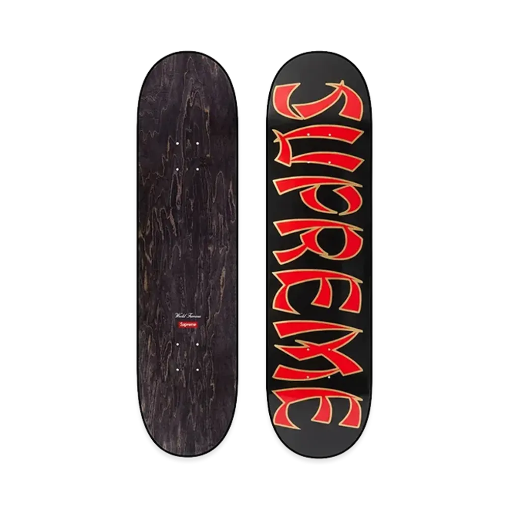 Supreme Action Skateboard "Black"