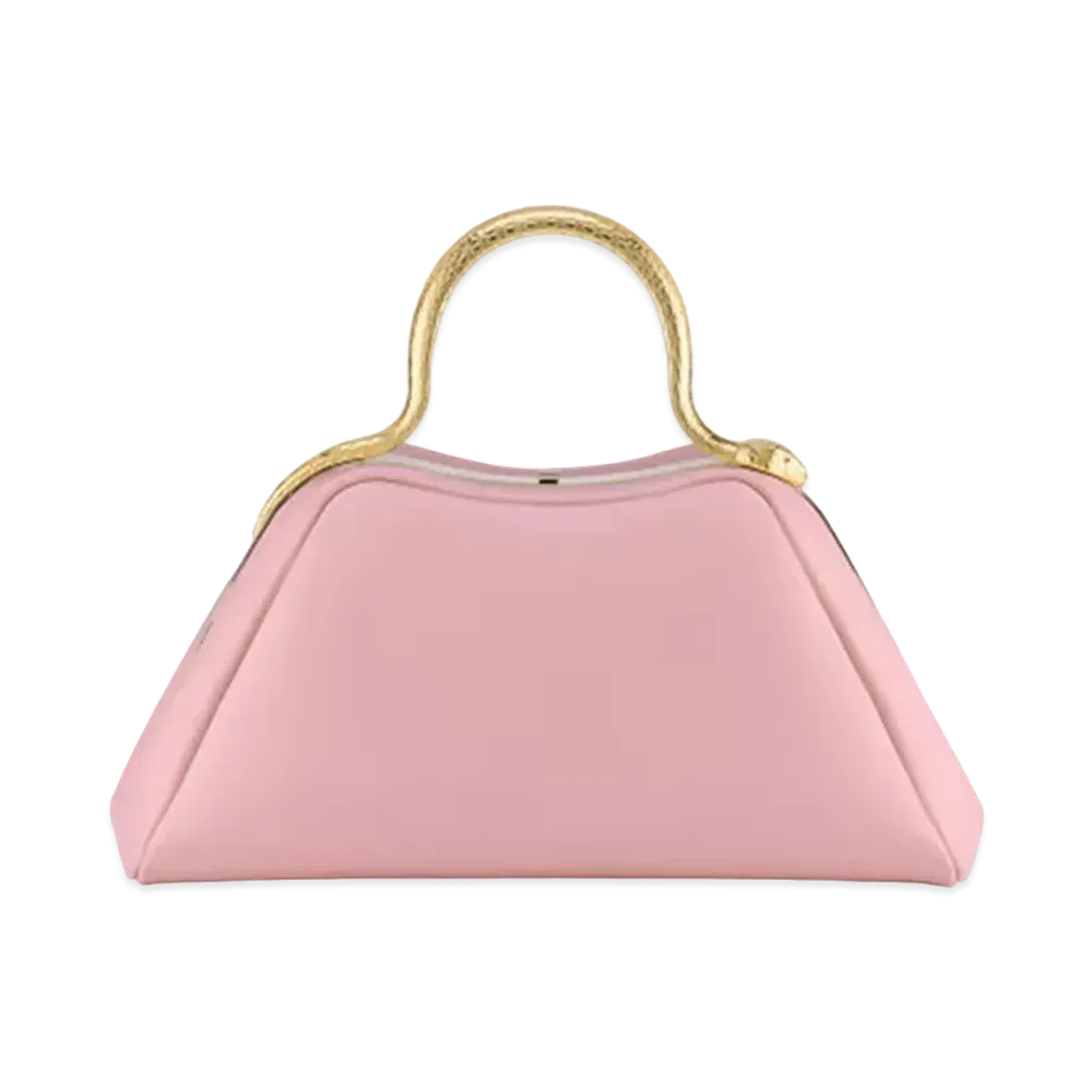 BVLGARI Serpentine Top Handle "Primrose Quartz Pink"