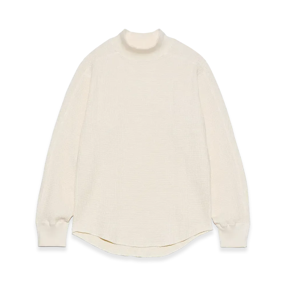 nanamica Mock Neck Thermal Sweat "Natural"