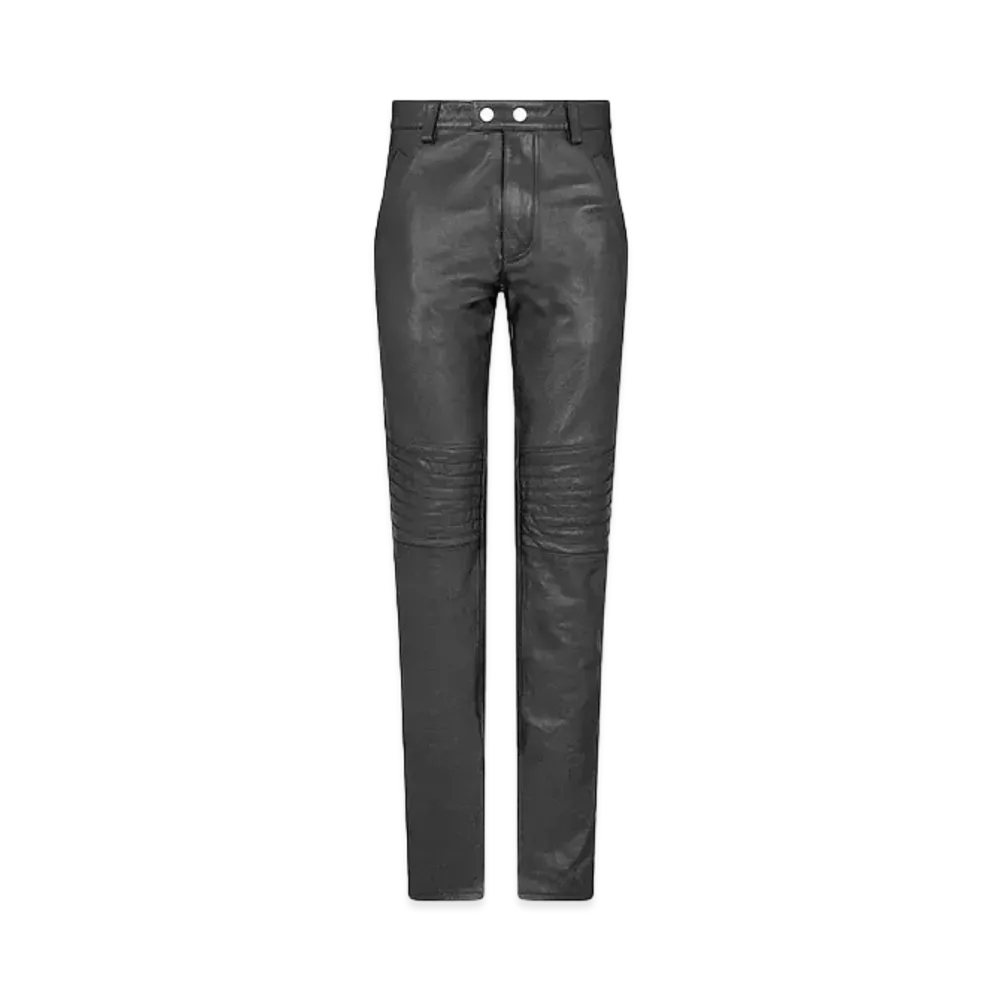 Dsquared2 Rider Leather Pants "Black"