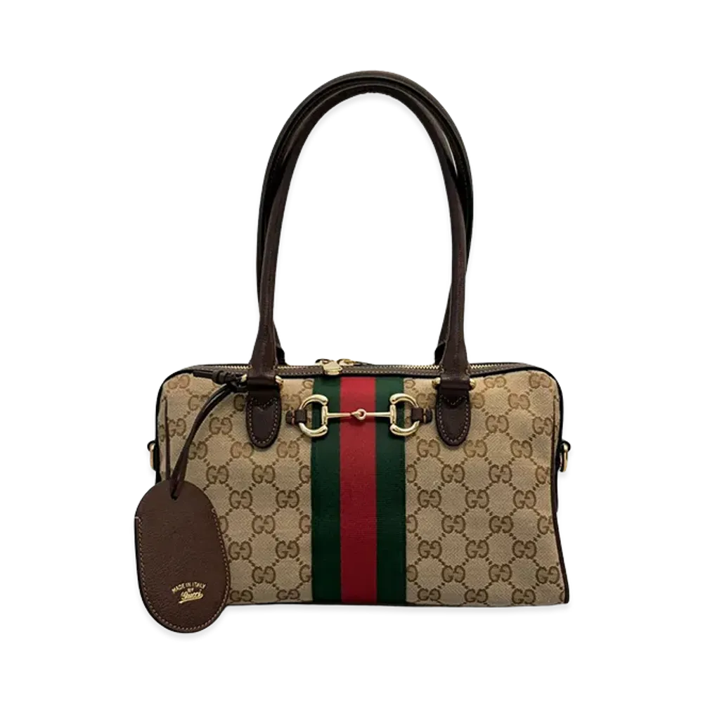 GUCCI Women's GG Fabric Medium Borsetto Handbag "Printed"