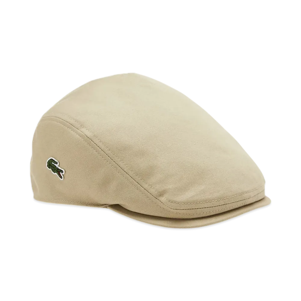 LACOSTE Basic Cotton Hunting Cap "Camel"