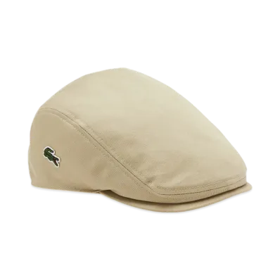 LACOSTE Basic Cotton Hunting Cap "Camel"