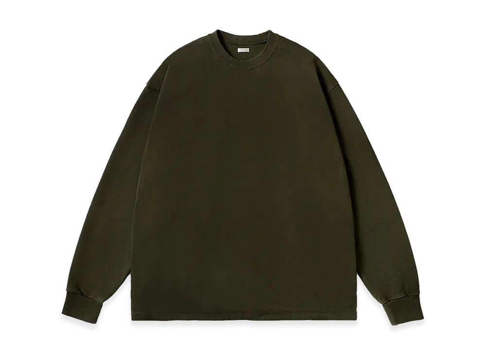 A.PRESSE Vintage L/S T-Shirt "Olive"