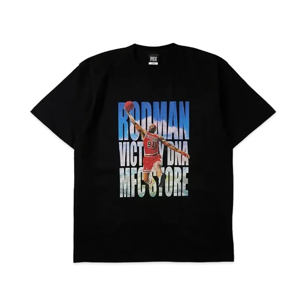 MFC STORE x DENNIS RODMAN x Victory DNA Flying Tee "Black"