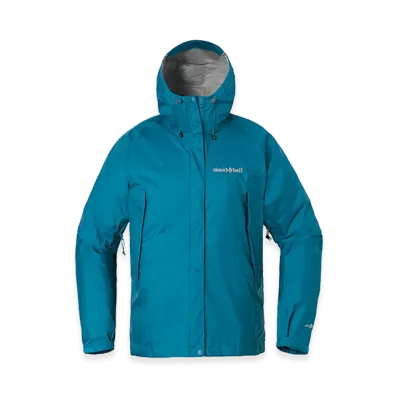 mont-bell Women's Rain Worker Jacket "Blue Green"