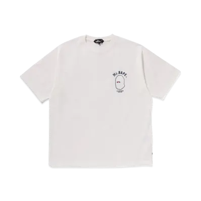 A BATHING APE Print Tee #2 "White"