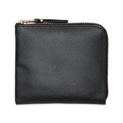 COMME des GARCONS CDG Coin Case L Shaped Non Zipper "Black"
